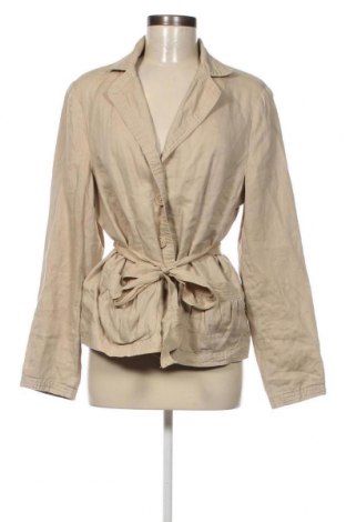 Γυναικείο σακάκι Ms Mode, Μέγεθος XL, Χρώμα  Μπέζ, Τιμή 16,33 €