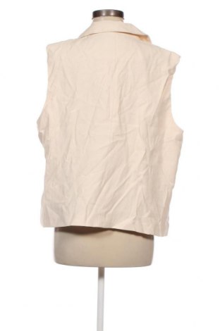 Γυναικείο σακάκι ONLY Carmakoma, Μέγεθος XXL, Χρώμα Εκρού, Τιμή 47,52 €