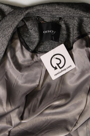 Γυναικείο σακάκι Orsay, Μέγεθος M, Χρώμα Γκρί, Τιμή 5,44 €