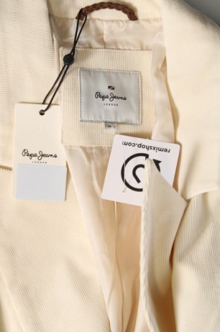 Γυναικείο σακάκι Pepe Jeans, Μέγεθος M, Χρώμα Εκρού, Τιμή 60,94 €