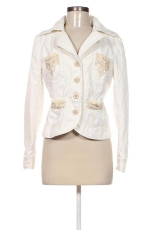 Γυναικείο σακάκι Rocco Barocco, Μέγεθος M, Χρώμα Λευκό, Τιμή 15,39 €