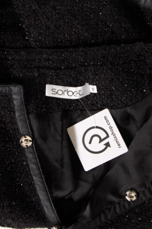 Γυναικείο σακάκι Sorbet, Μέγεθος S, Χρώμα Μαύρο, Τιμή 12,61 €