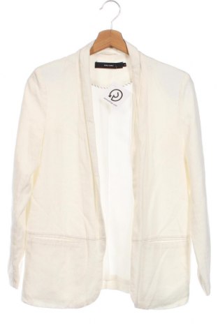 Γυναικείο σακάκι Vero Moda, Μέγεθος XS, Χρώμα Λευκό, Τιμή 20,97 €