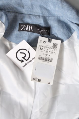 Дамско сако Zara, Размер M, Цвят Син, Цена 108,00 лв.