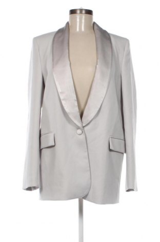 Дамско сако Zara, Размер S, Цвят Сив, Цена 59,40 лв.