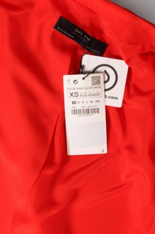 Damen Blazer Zara, Größe XS, Farbe Rot, Preis 31,35 €
