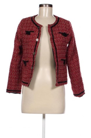 Дамско сако Zara, Размер M, Цвят Червен, Цена 26,40 лв.