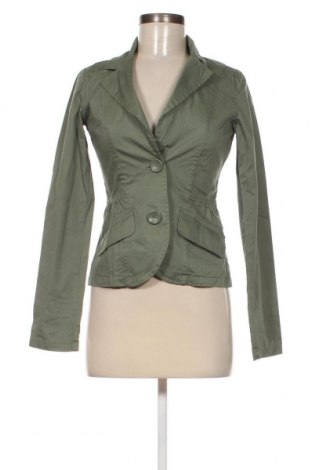 Дамско сако Zara Trafaluc, Размер S, Цвят Зелен, Цена 7,20 лв.