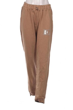 Γυναικείο αθλητικό παντελόνι, Μέγεθος XL, Χρώμα Καφέ, Τιμή 10,76 €