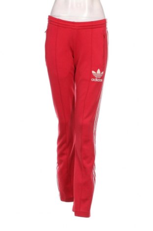 Γυναικείο αθλητικό παντελόνι Adidas Originals, Μέγεθος M, Χρώμα Κόκκινο, Τιμή 25,36 €