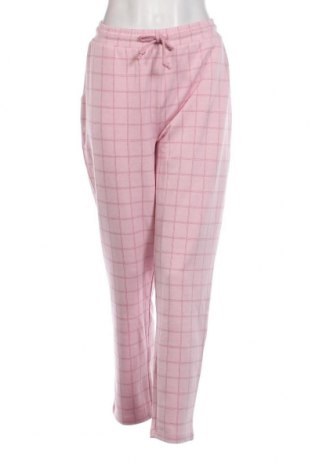 Γυναικείο αθλητικό παντελόνι Aniston, Μέγεθος XL, Χρώμα Ρόζ , Τιμή 11,86 €