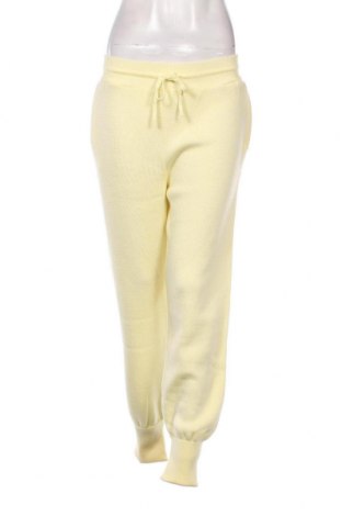 Γυναικείο αθλητικό παντελόνι Defacto, Μέγεθος L, Χρώμα Κίτρινο, Τιμή 10,67 €