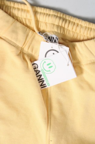 Γυναικείο αθλητικό παντελόνι Ganni, Μέγεθος XS, Χρώμα Κίτρινο, Τιμή 39,50 €