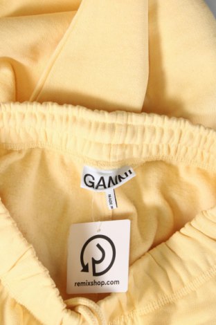 Γυναικείο αθλητικό παντελόνι Ganni, Μέγεθος XS, Χρώμα Κίτρινο, Τιμή 28,13 €