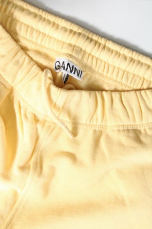 Pantaloni trening de femei Ganni, Mărime S, Culoare Galben, Preț 104,18 Lei