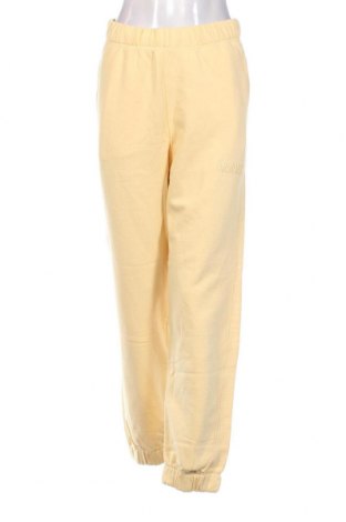Γυναικείο αθλητικό παντελόνι Ganni, Μέγεθος S, Χρώμα Κίτρινο, Τιμή 20,89 €