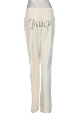 Дамско спортно долнище Juicy Couture, Размер XL, Цвят Екрю, Цена 93,00 лв.