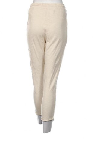Pantaloni trening de femei Pull&Bear, Mărime S, Culoare Ecru, Preț 42,64 Lei