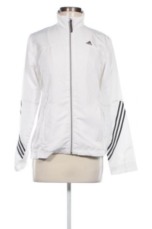 Дамско спортно горнище Adidas, Размер S, Цвят Бял, Цена 48,00 лв.