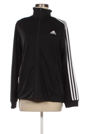 Γυναικεία αθλητική ζακέτα Adidas, Μέγεθος M, Χρώμα Μαύρο, Τιμή 33,40 €