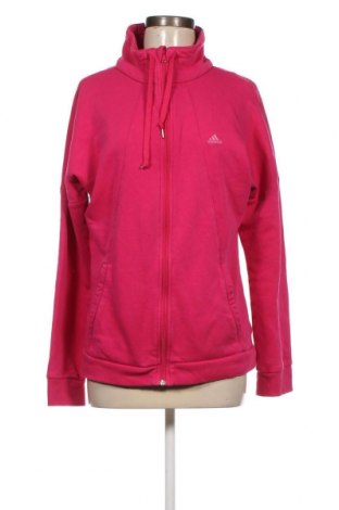 Дамско спортно горнище Adidas, Размер M, Цвят Розов, Цена 69,01 лв.
