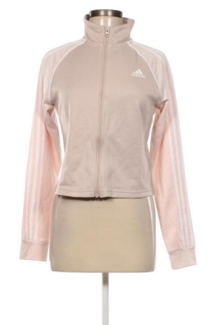 Γυναικεία αθλητική ζακέτα Adidas, Μέγεθος M, Χρώμα  Μπέζ, Τιμή 64,80 €
