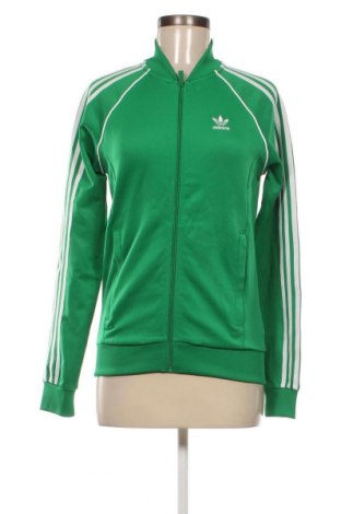 Γυναικεία αθλητική ζακέτα Adidas Originals, Μέγεθος XS, Χρώμα Πράσινο, Τιμή 33,40 €