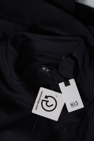 Γυναικεία αθλητική ζακέτα H.I.S, Μέγεθος S, Χρώμα Μπλέ, Τιμή 31,96 €