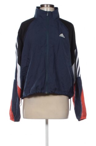 Γυναικείο μπουφάν Adidas, Μέγεθος M, Χρώμα Μπλέ, Τιμή 27,22 €