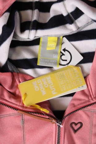 Γυναικείο μπουφάν Alife And Kickin, Μέγεθος XXL, Χρώμα Ρόζ , Τιμή 36,18 €