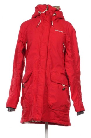 Dámska bunda  Didriksons, Veľkosť XL, Farba Červená, Cena  55,90 €