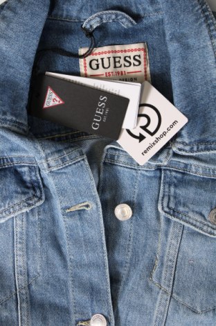 Γυναικείο μπουφάν Guess, Μέγεθος M, Χρώμα Μπλέ, Τιμή 77,01 €