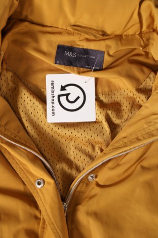 Γυναικείο μπουφάν Marks & Spencer, Μέγεθος S, Χρώμα Κίτρινο, Τιμή 13,75 €