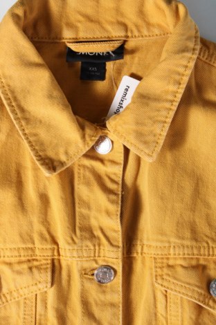 Γυναικείο μπουφάν Monki, Μέγεθος XXS, Χρώμα Κίτρινο, Τιμή 11,78 €