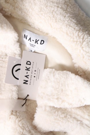 Γυναικείο μπουφάν NA-KD, Μέγεθος S, Χρώμα Λευκό, Τιμή 31,03 €