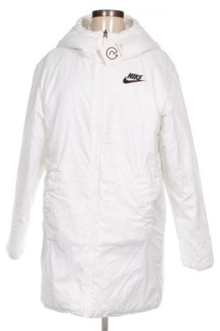 Γυναικείο μπουφάν Nike, Μέγεθος M, Χρώμα Λευκό, Τιμή 68,29 €