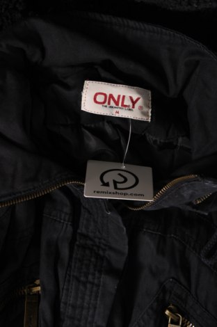 Γυναικείο μπουφάν ONLY, Μέγεθος M, Χρώμα Μπλέ, Τιμή 11,92 €