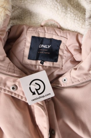Γυναικείο μπουφάν ONLY, Μέγεθος XS, Χρώμα Ρόζ , Τιμή 12,68 €