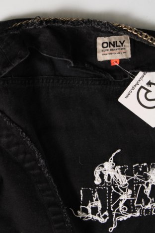 Γυναικείο μπουφάν ONLY, Μέγεθος M, Χρώμα Μαύρο, Τιμή 8,41 €