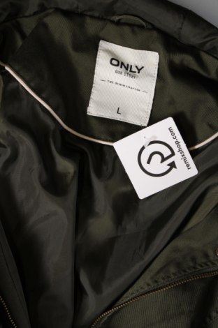 Dámska bunda  ONLY, Veľkosť L, Farba Zelená, Cena  12,56 €