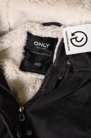 Γυναικείο μπουφάν ONLY, Μέγεθος XXS, Χρώμα Μαύρο, Τιμή 11,74 €