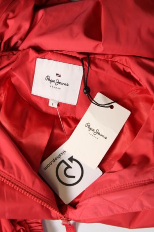 Γυναικείο μπουφάν Pepe Jeans, Μέγεθος L, Χρώμα Κόκκινο, Τιμή 56,51 €