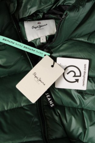 Γυναικείο μπουφάν Pepe Jeans, Μέγεθος L, Χρώμα Πράσινο, Τιμή 136,60 €