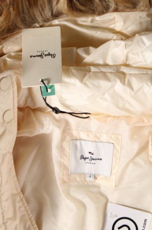 Γυναικείο μπουφάν Pepe Jeans, Μέγεθος S, Χρώμα Εκρού, Τιμή 136,60 €