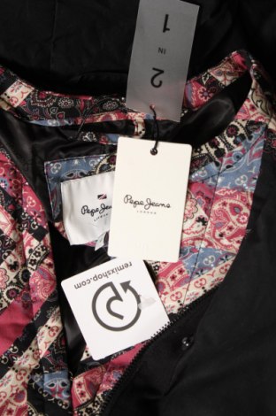 Γυναικείο μπουφάν Pepe Jeans, Μέγεθος XS, Χρώμα Μαύρο, Τιμή 73,76 €