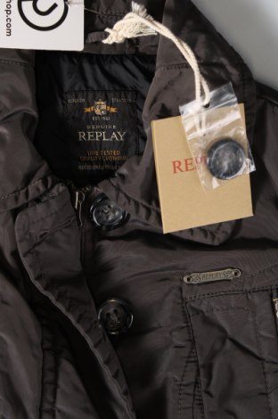 Γυναικείο μπουφάν Replay, Μέγεθος S, Χρώμα Γκρί, Τιμή 48,36 €