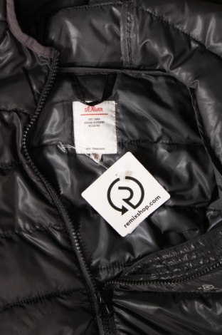 Γυναικείο μπουφάν S.Oliver, Μέγεθος L, Χρώμα Μαύρο, Τιμή 11,35 €