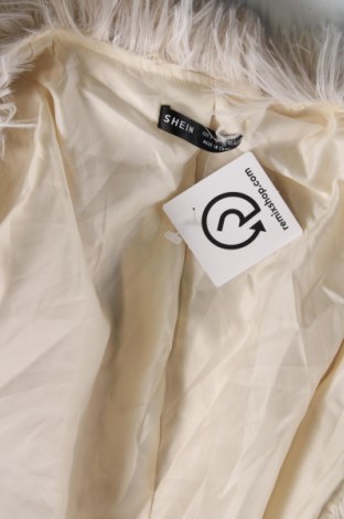 Γυναικείο μπουφάν SHEIN, Μέγεθος S, Χρώμα Εκρού, Τιμή 19,38 €