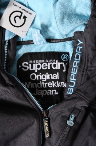 Γυναικείο μπουφάν Superdry, Μέγεθος M, Χρώμα Μπλέ, Τιμή 60,62 €