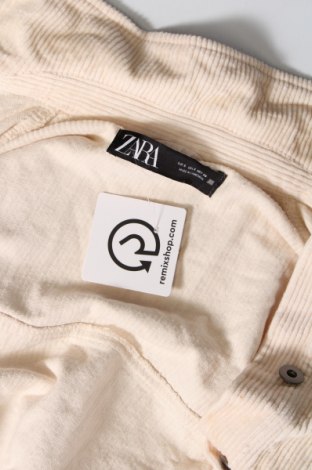 Дамско яке Zara, Размер S, Цвят Бежов, Цена 21,60 лв.